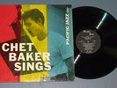 Chet Baker Sings Pacific Jazz LP NM mono VG+ cover 1956