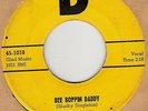 LES COLE WITH THE ECHOES 45 Bee Boppin Daddy D Label 1010  ROCKABILLY RARITY VG