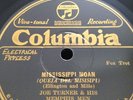 JOE TURNER & MEMPHIS MEN 78rpm Mississippi Moan  Freeze & Melt COLBIA 1813D