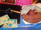 PINK FLOYD DARK SIDE OF MOON ORIGINAL HARVEST PICTURE DISC SHVLP804 + POSTERS...