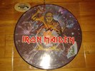 Iron Maiden Piece Of Mind Picture Disc Vinyl LP (Rare USA version)