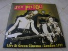 SEX PISTOLS   live at green cinema london 77   7'    CLEAR VINYL           7 '