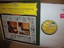 DAVID & IGOR OISTRAKH+ Goossens 1960/BACH 3 Violin Cons/DG RED STEREO LP/NM
