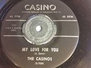 RARE DOO-WOP 45/ THE CASINOS 