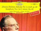 DGG RED STEREO TULIP ED1 - BRAHMS SINFONIE NR. 1 - KARL BOHM - RED STICKER