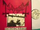 THE TRUE MAYHEM DEATHCRUSH LP TRUE NORWEGIAN DEATH METAL  PANTERA DOOM DEATH