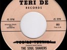 THE SOUL SHAKERS 45 You're Turnin' / Big Train TERI DE 003 RARE NORTHERN SOUL VG