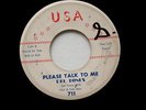 DEL TONES PLEASE TALK TO ME  USA RARE BOOKS AT 250.00 DOO WOP 45