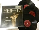 CLASSICAL- 3LP SET -JASCHA HEIFETZ-PLAYS BACH UNACCOMPANIED SONATAS AND PARTITAS