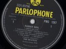 RARE UK Beatles Rubber Soul LP 1965 1st press LOUD CUT VERSION PMC Ernest J. Day