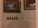 RSD Braid Frame and Canvas LP Record Store Day 1000 Pressed Clear Vinyl