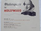 Shakespeare in Hollywood: Volume One & Two: LP Record Box Set Ariel SHO 1/4