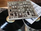 led zeppelin / physical graffiti, early german press, with rare insert, top, rar