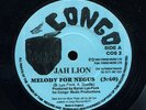 Jah Lion - Melody For Negus UK orig 7