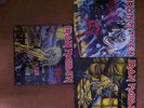 Iron Maiden LP's  Number Of The Beast, Killers and Piece Of Mind