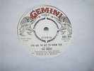 EX UK 45 - GEMINI - THE GHOST - I'VE GOT TO GET TO KNOW YOU