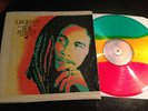 BOB MARLEY AND THE WAILERS Best of LP Screened Hemp Sack Tri-Color Vinyl reggae