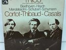 HAYDN, SCHUBERT TRIO.../ CORTOT, THIBAUD, CASALS..3LP