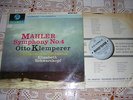 MAHLER symphony no.4 KLEMPERER SCHWARZKOPF COLUMBIA BLUE/SILVER SAX 2441