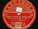 3x 78rpm german ELECTROLA D.B. 1422/24 ADOLF BUSCH PARTITA for VIOLIN SOLO 4 NM-