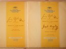 * DGG - 18015/16 LPM - SCHUBERT - HAYDN - FURTWANGLER - 2 LP * 9/53 + 12/53 *