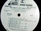RARE PROMO  '60s UNRELEASED ALBUM    THE KINKS   GREAT LOST ALBUM Village Green