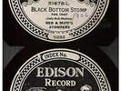 Edison  Diamond Disc Dance Band Record #51878 Red Miff's Stompers Black Bottom