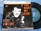GENE VINCENT 45 T EP 20173 BIEM IF YOU WANT MY LOVIIN'+3 (England)