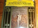 BEETHOVEN Symphonies 2 & 5 ABBADO - LIVE LP DG Digital 1988
