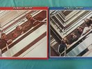 THE BEATLES 1962-1966 RED VINYL, 1967-1970 BLUE VINYL VG+ & VG COLORED DBL LP'S