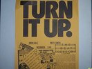 PATTI SMITH -TURN IT UP- JOHN CALE -BLUE MARBLE COLORED VINYL-WIZARDO RECORDS-VG