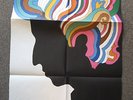 BOB DYLAN ORIGINAL 60'S POSTER PETER MAX Psych Psychedelic RARE