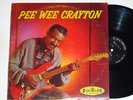PEE WEE CRAYTON: SELF-TITLED crown LP / MONO DG rare 50's blues HEAR