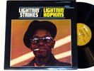 LIGHTNIN' HOPKINS: LIGHTNIN' STRIKES verve folkways LP / STEREO DG NM