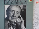 Horowitz - THE LAST RECORDING - CHOPIN/HAYDN/LISZT/WAGNER - Sony S 45818