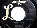 * ROY TYSON & GROUP The Girl I Love RARE DOO WOP Van McCoy TEEN Double L 45 HEAR