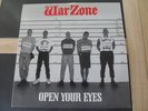 WAR ZONE RARE ISD PUNK/OI LP (OPEN YOUR EYES) ON CAROL 1361