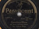 Paramount 12897 Hokum Boys GAMBLER'S BLUES 1930
