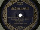 Nina Reeves, Jesse Crump piano Indiana Ave Blues Gennett Personal Record 78 rpm
