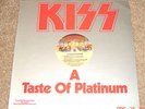 KISS A TASTE OF PLATINUM PROMO LP VINYL 1978