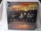 RUSH. ABC 1974. RSD 2013 LTD.EDITION BROWN / ORANGE VINYL DOUBLE LIVE LP.