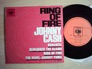 JOHNNY CASH Ring Of Fire Australia EP 1963 SUPER RAR