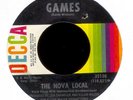 THE NOVA LOCAL Games on Decca Garage 45 Hear