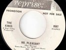 DJ Promo 45 - THE KINKS - MR. PLEASANT - British Invasion 1967 - HEAR IT