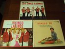 3 LP LOS CINCO 5 LATINOS dimelo tu aqui estan very rare see photo