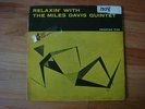 MILES DAVIS Relaxin (PRESTIGE) LP Jazz MONO PR 7129 RVG Stamp  DG NJ