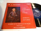 ARGO STEREO ZRG 554 (Oval DG) -MOZART DIVERTIMENTI FOR STRINGS - MARRINER /ASMF