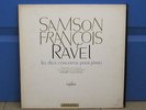Samson Francois:Ravel Piano Concertos:Columbia (Fr) SAXF 136 :Orig Blue/Silver