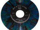 ELVIS PRESLEY ,GREEK ,MULTICOLORED 45 ,M- (CRYING IN THE CHAPEL...