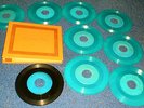 9 VG RCA Victor Green Vinyl 45 Records 1930-50  7